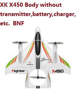 Shcong Wltoys XK X450 body without transmitter,battery,charger,etc. BNF
