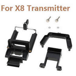 Shcong XK X520 X520-W RC Airplane Quadcopter accessories list spare parts mobile phone holder set (For X8 transmitter)