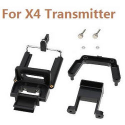 Shcong XK X520 X520-W RC Airplane Quadcopter accessories list spare parts mobile phone holder set (For X4 transmitter)