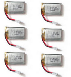Shcong Attop toys YD-829 YD-829C RC quadcopter drone accessories list spare parts 3.7V 380mAh battery 6pcs