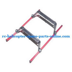Shcong YD-913 YD-915 YD-916 RC helicopter accessories list spare parts undercarriage (Red)