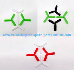 Shcong Yi Zhan X4 RC Quadcopter accessories list spare parts upgrade 3-leaf main blades (3 sets)