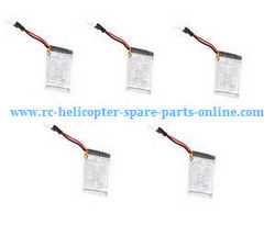 Shcong Yi Zhan X4 RC Quadcopter accessories list spare parts battery 3.7V 350mAh 5pcs