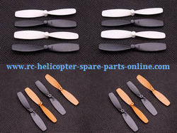 Shcong Yi Zhan X4 RC Quadcopter accessories list spare parts main blades (4 sets)