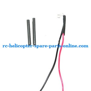 Shcong ZHENGRUN Model ZR Z008 RC helicopter accessories list spare parts LED light + small aluminum pipe