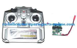 Shcong ZHENGRUN ZR Model Z100 RC helicopter accessories list spare parts transmitter + PCB board (set)