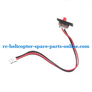 Shcong ZHENGRUN ZR Model Z101 helicopter accessories list spare parts on/off switch wire