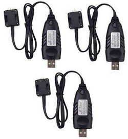 Shcong Syma X30 Z6 RC drone accessories list spare parts USB charger wire 3pcs