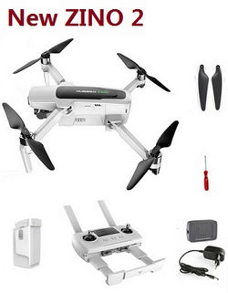 Shcong New Hubsan ZINO 2 RC Drones with 1 battery RTF