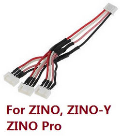 Shcong Hubsan H117S ZINO,ZINO-Y,ZINO Pro,ZINO Pro + Plus RC Drone Quadcopter accessories list spare parts 1 to 3 charger wire 11.1V (For ZINO, ZINO-Y, ZINO Pro)