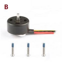 Shcong Hubsan H117S ZINO,ZINO-Y,ZINO Pro,ZINO Pro + Plus RC Drone Quadcopter accessories list spare parts brushless motor (B) - Click Image to Close