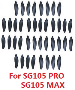 SG105 SG105 PRO SG105 MAX YU1 YU2 YU3 ZLL ZLZN ZLRC main blades 5sets (For SG105 PRO and SG105 MAX)