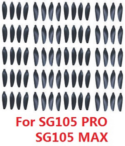 SG105 SG105 PRO SG105 MAX YU1 YU2 YU3 ZLL ZLZN ZLRC main blades 10sets (For SG105 PRO and SG105 MAX)