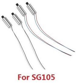 SG105 SG105 PRO SG105 MAX YU1 YU2 YU3 ZLL ZLZN ZLRC main motors 2*(Red-Blue wire + Black-White wire)