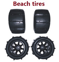ZLL SG116 SG116PRO SG116MAX beach tires 4pcs