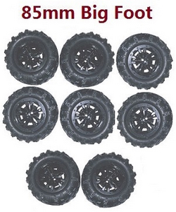 ZLL SG116 SG116PRO SG116MAX 85mm big foot tire 8pcs