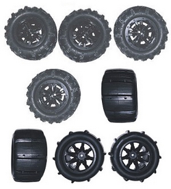 ZLL SG116 SG116PRO SG116MAX 85mm big foot tires + beach tires 8pcs