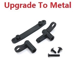 ZLL SG116 SG116PRO SG116MAX steering crank arm set upgrade to metal Black - Click Image to Close