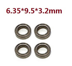 ZLL SG116 SG116PRO SG116MAX ball bearing 4pcs 6.35*9.5*3.2mm 6046