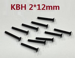 ZLL SG116 SG116PRO SG116MAX self-tapping countersunk head screws KBH2*12mm 6112