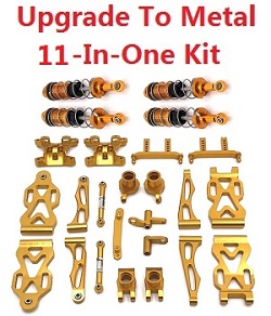 ZLL SG116 SG116PRO SG116MAX upgrade to metal accessories 11-In-One kit Gold
