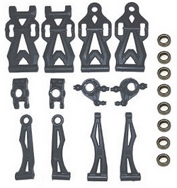 ZLL SG116 SG116PRO SG116MAX front and rear swing arm set + front and rear wheel seat + bearings