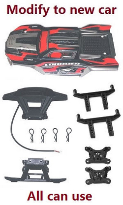ZLL SG116 SG116PRO SG116MAX modiy to new car shell set Red