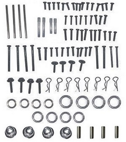 ZLL Beast SG216 SG216PRO SG216MAX screws set + fixed iron bar + R pin + bearings + M3 nuts