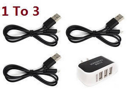 ZLL SG906 MAX3 SG906 Max 3 Beast 3 EVO 3 USB charger adapter with 3*USB wire